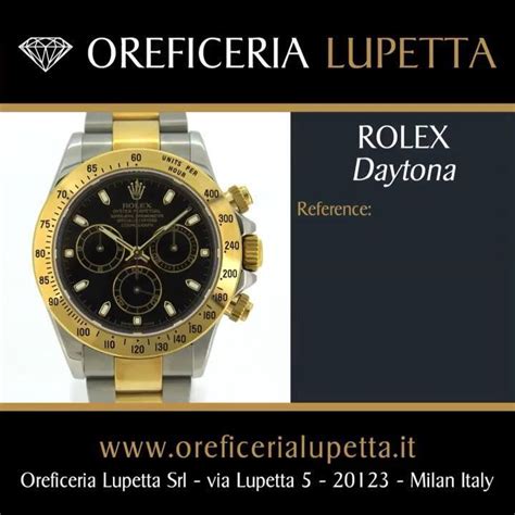 lupetta rolex|Oreficeria Lupetta srl (@oreficerialupetta) .